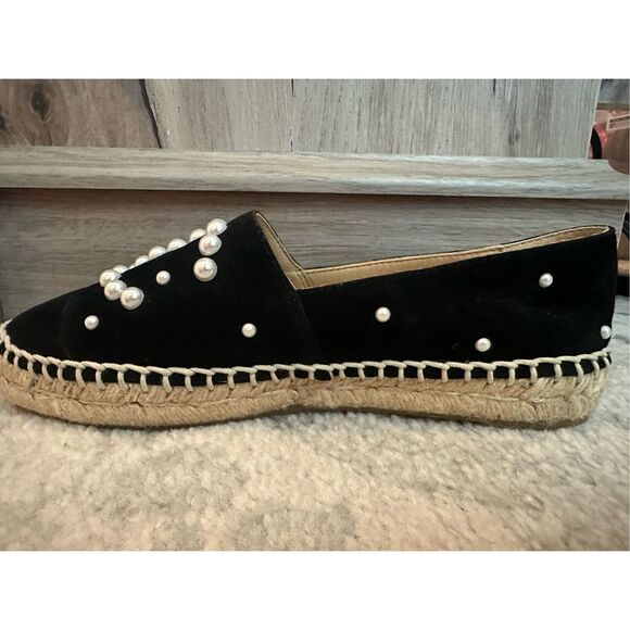 CHANEL Suede Pearl CC Espadrilles EU 35 - Picture 9 of 12